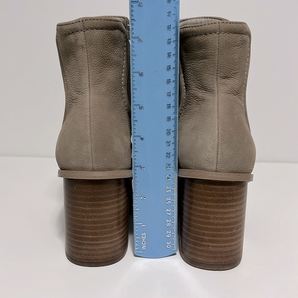 Splendid Women's Ankle Boots Leather Suede Shoes Ermine/Tan Size 9M NIB - Picture 3 of 11